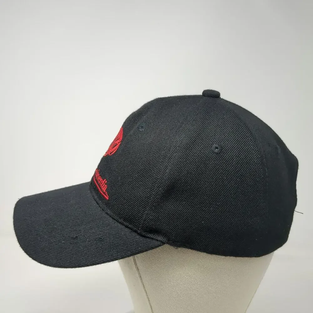 Thema Baseball Cap Black One Size Vita Eminentia Heart Embroidered Strapback Hat